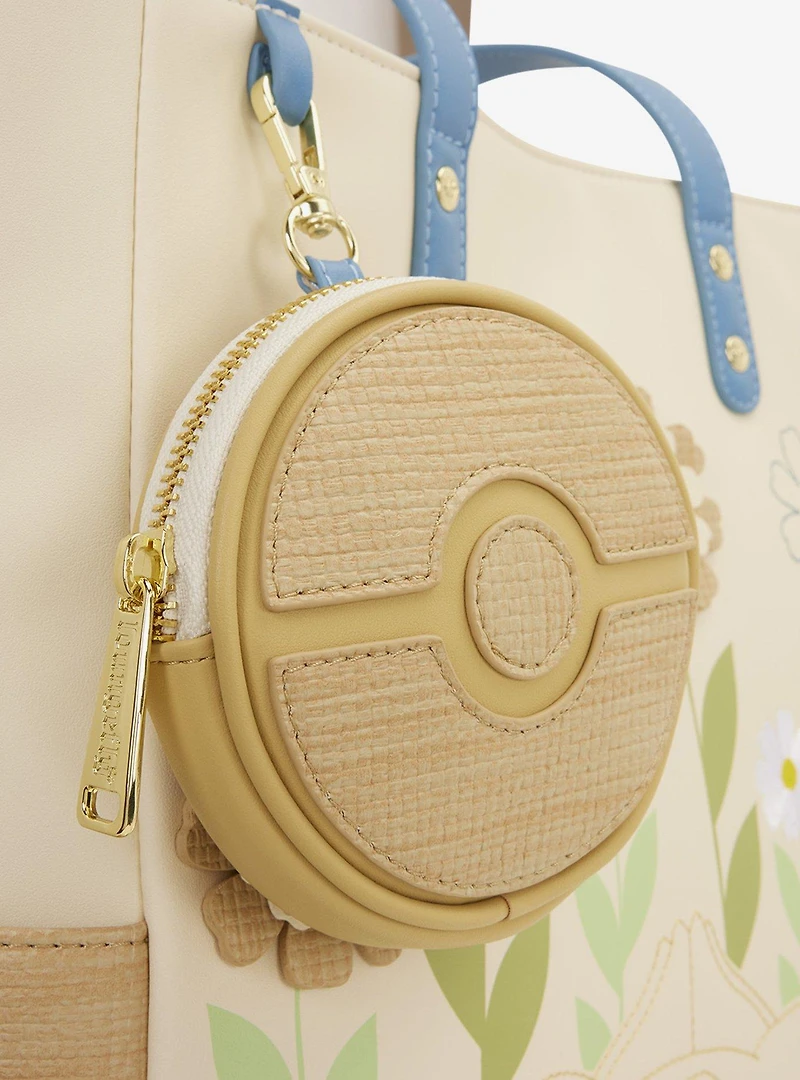 Loungefly Pokémon Floral Tote Bag & Coin Purse