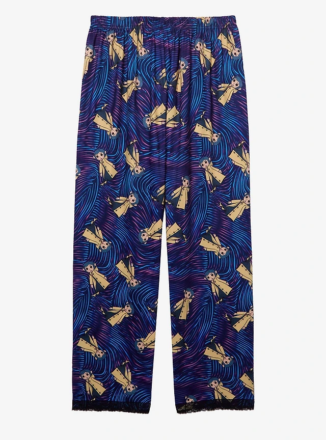 Coraline Doll Allover Print Sleep Pants - BoxLunch Exclusive