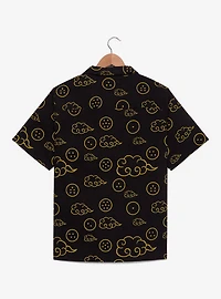 Dragon Ball Z Tonal Woven Button-Up — BoxLunch Exclusive