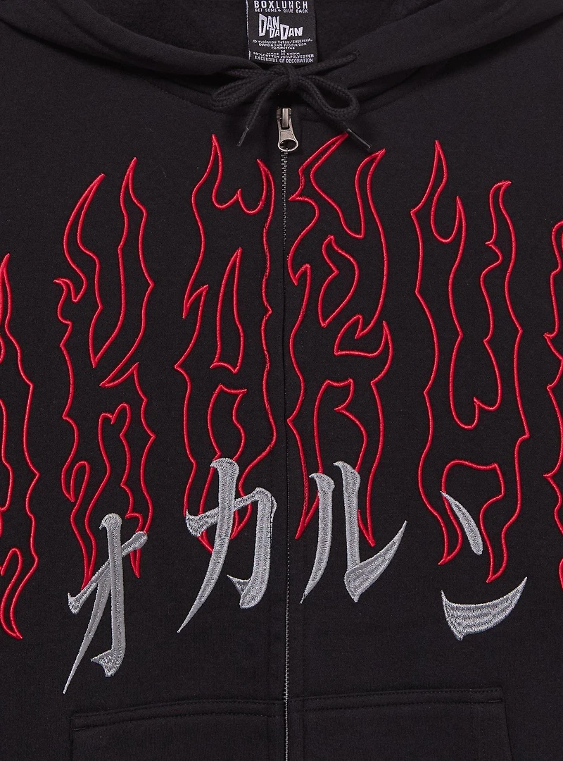 Dandadan Okarun Flames Zip Hoodie — BoxLunch Exclusive