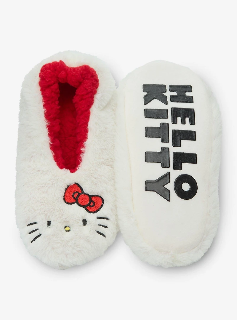 Sanrio Hello Kitty Bow Slipper Socks — BoxLunch Exclusive