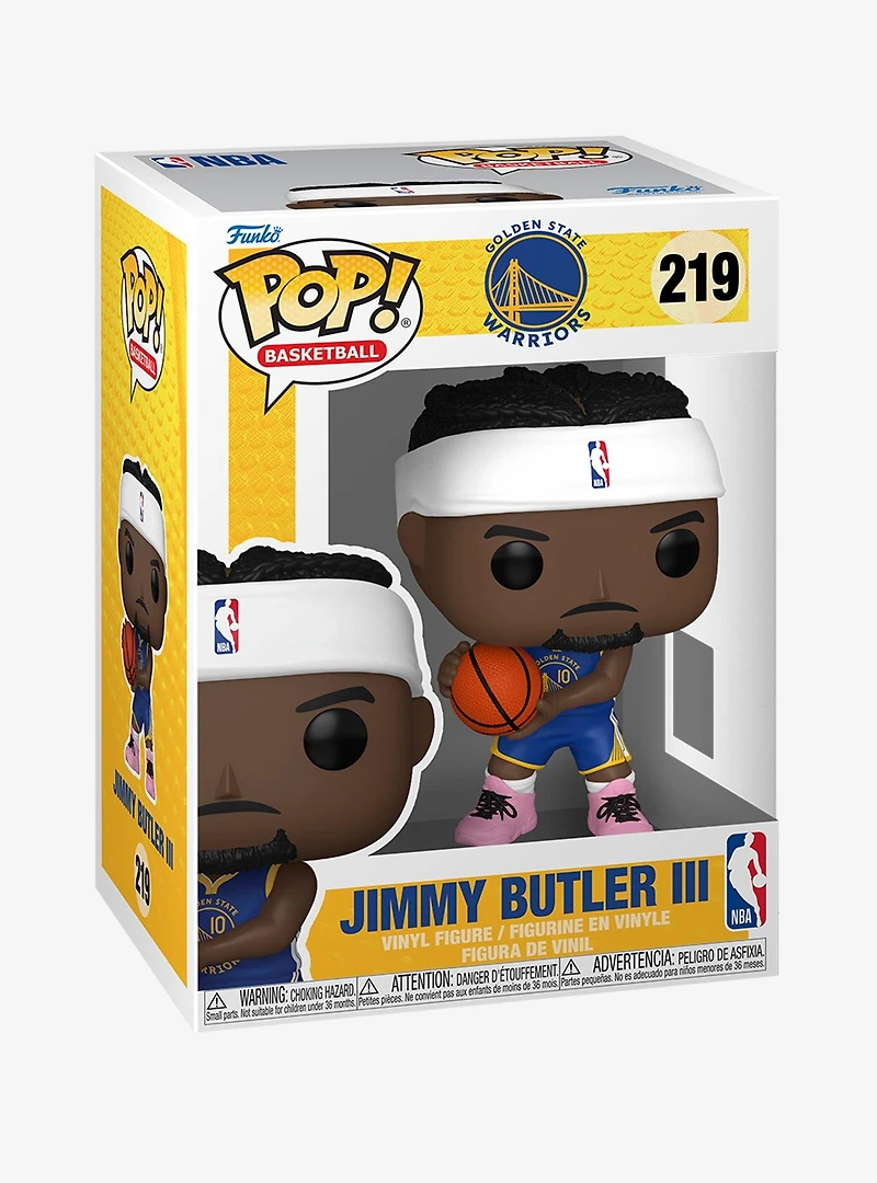 Funko Pop! Basketball Golden State Warriors  Jimmy Butler III Vinyl Figure