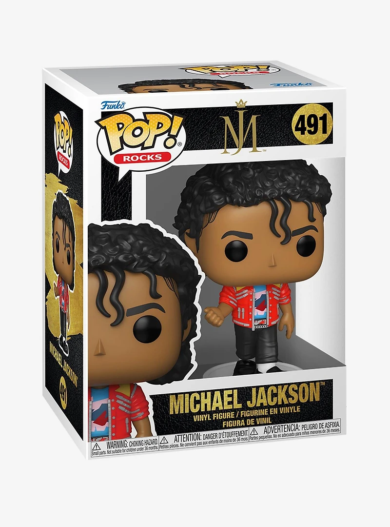 Funko Pop! Rocks Michael Jackson Beat It Vinyl Figure