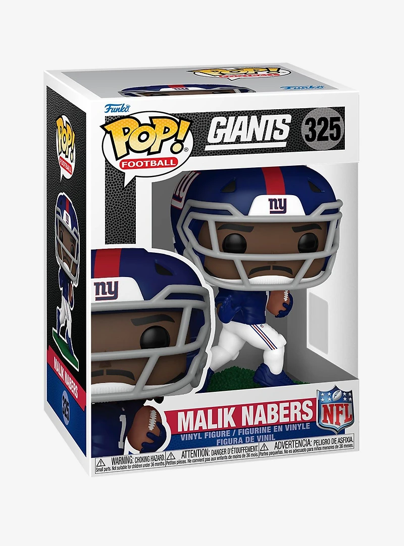 Funko Pop! New York Giants Malik Nabers Vinyl Figure