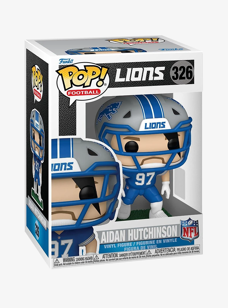 Funko Pop! Detroit Lions Aiden Hutchinson Vinyl Figure