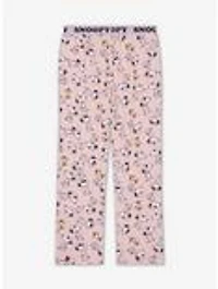Peanuts Snoopy & Woodstock Sunglasses Women's Sleep Pants