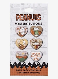Peanuts Autumn Blind Box Button Pin Set — BoxLunch Exclusive