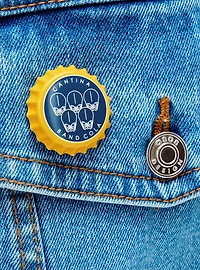 Star Wars Cantina Band Cola Bottle Cap Button Pin