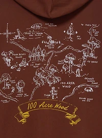 Disney Winnie the Pooh Hundred Acre Wood Zippered Hoodie — BoxLunch Exclusive