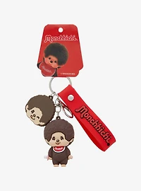 Monchhichi Multi-Charm Wristlet Keychain