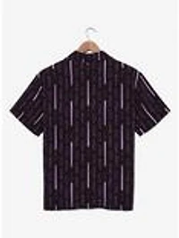Star Wars Mace Windu Lightsaber Allover Print Woven Shirt — BoxLunch Exclusive