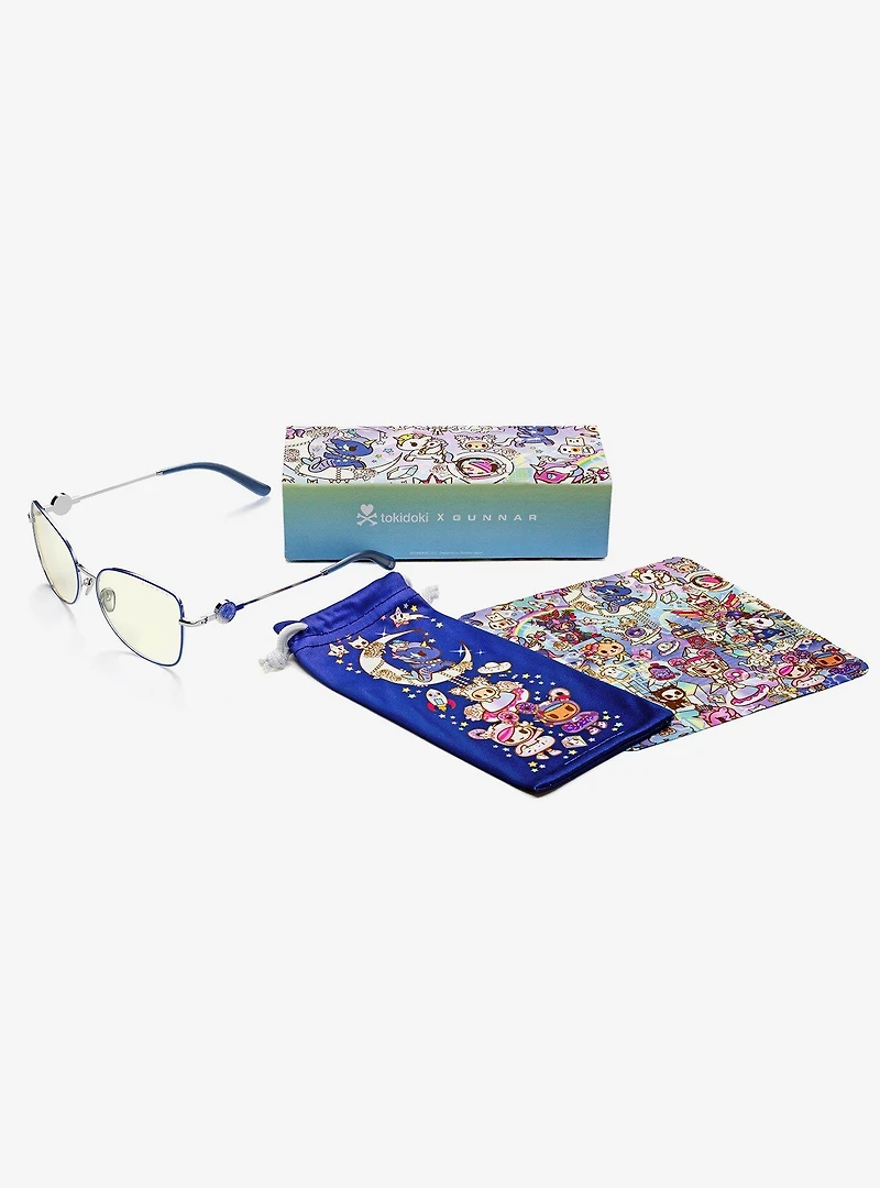 GUNNAR x tokidoki Digital Princess Clear Tint Blue Light Glasses