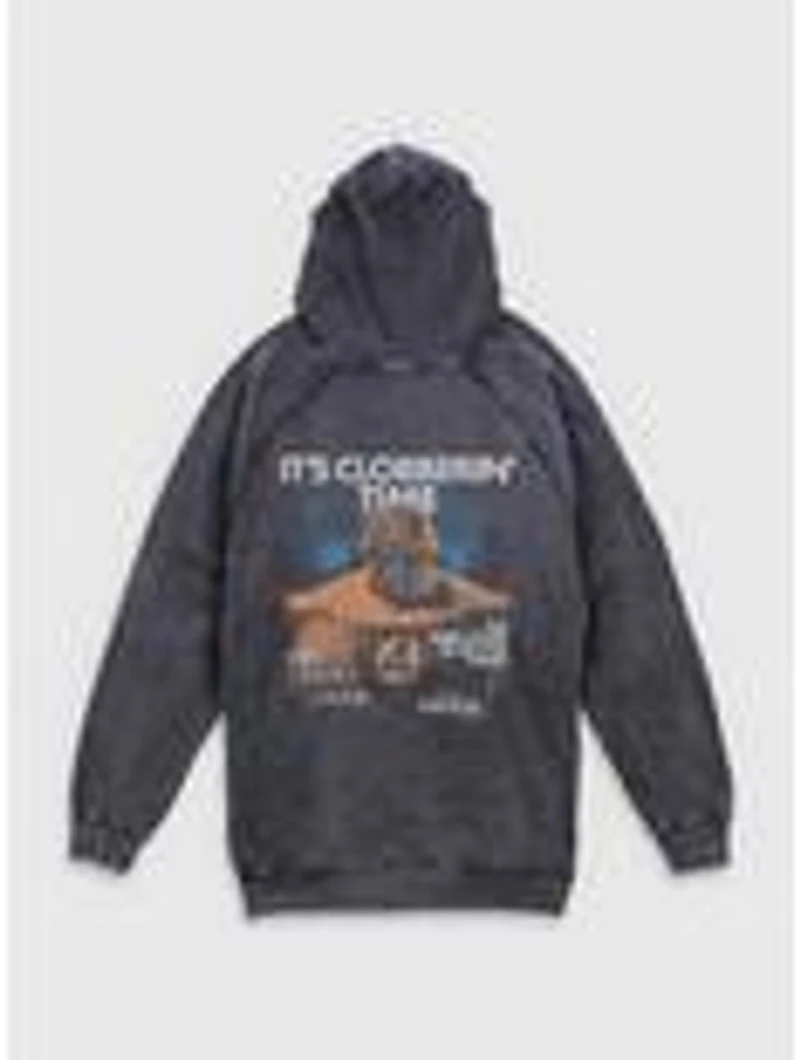 Marvel The Fantastic Four: First Steps Thing Clobberin Mineral Wash Hoodie BoxLunch Exclusive