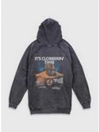 Marvel The Fantastic Four: First Steps Thing Clobberin Mineral Wash Hoodie BoxLunch Exclusive