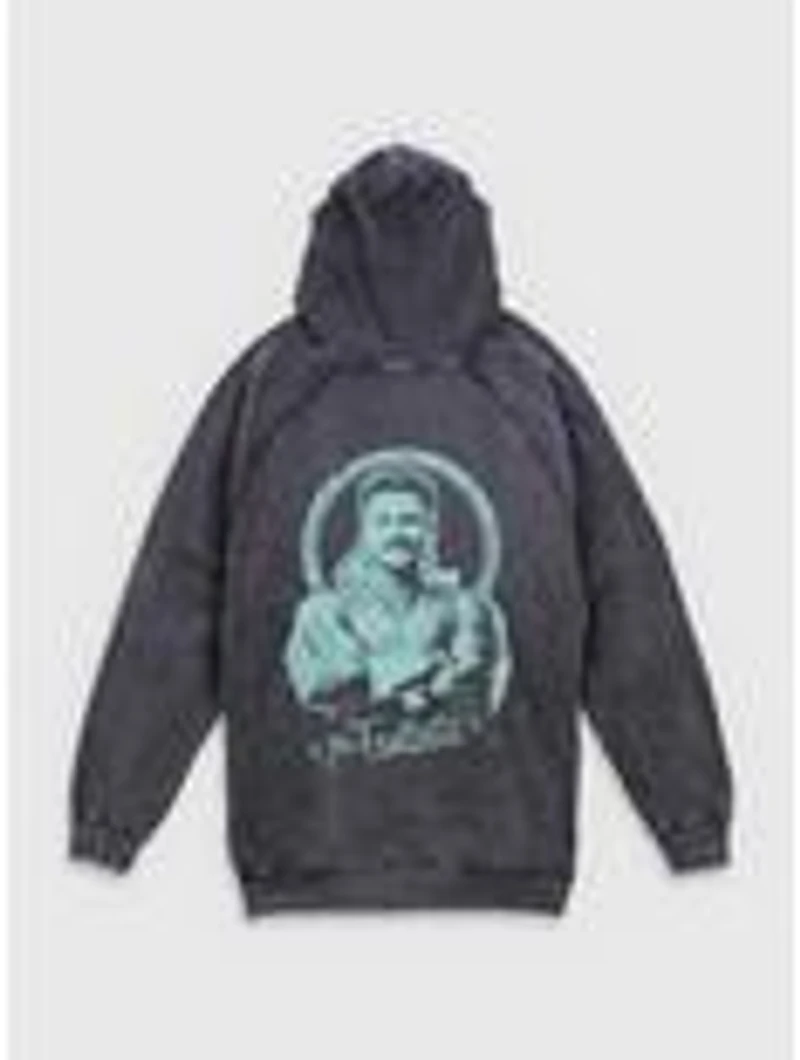 Marvel The Fantastic Four: First Steps Mr Grunge Mineral Wash Hoodie BoxLunch Exclusive