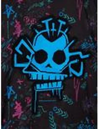 Arcane Jinx Graffiti Allover Print Windbreaker - BoxLunch Exclusive