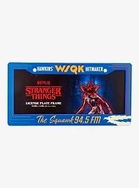 Stranger Things WSQK License Plate Frame - BoxLunch Exclusive