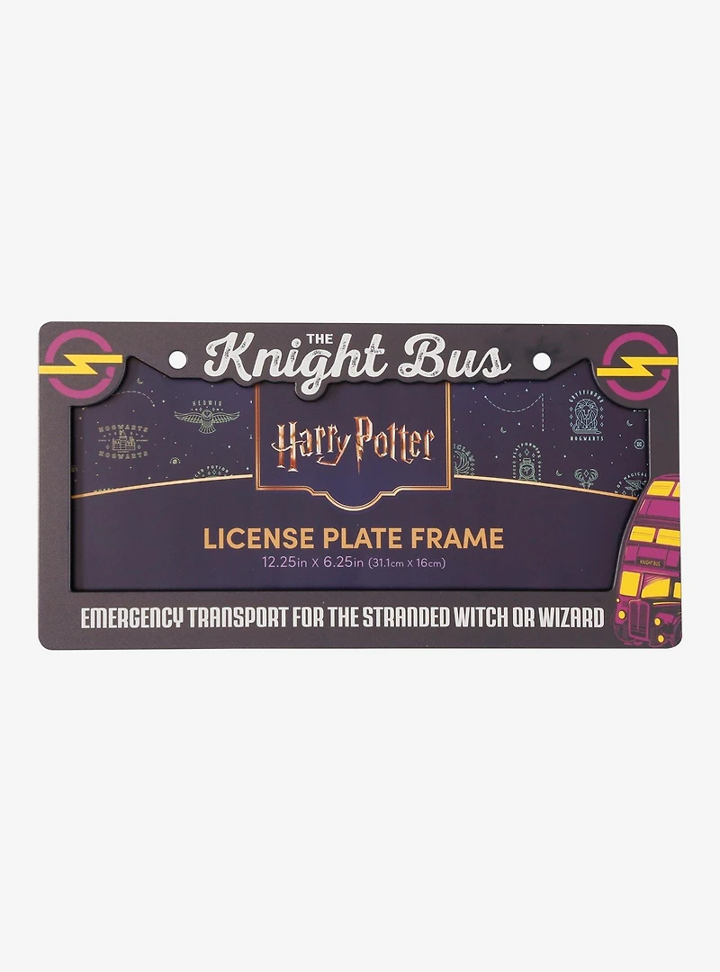 Harry Potter The Knight Bus License Plate Frame - BoxLunch Exclusive