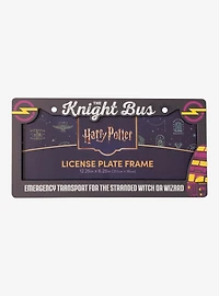 Harry Potter The Knight Bus License Plate Frame - BoxLunch Exclusive