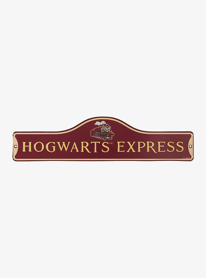Harry Potter Hogwarts Express Metal Wall Sign - BoxLunch Exclusive