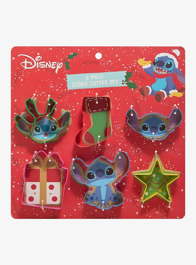 Disney Lilo & Stitch Holiday Stitch Cookie Cutter Set