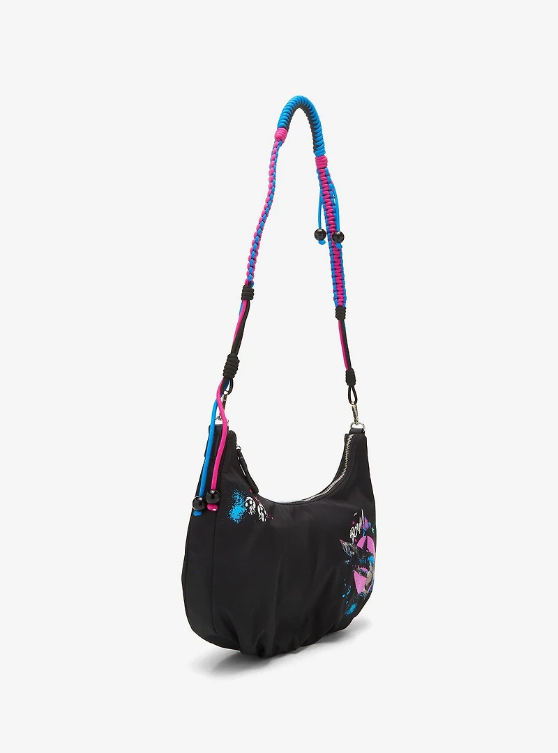 Arcane Jinx Graffiti Glow-in-the-Dark Crossbody Bag — BoxLunch Exclusive