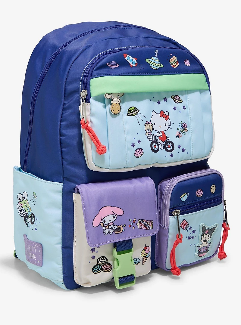 Sanrio Hello Kitty & Friends Space Multi-Pocket Full-Size Backpack - BoxLunch Exclusive