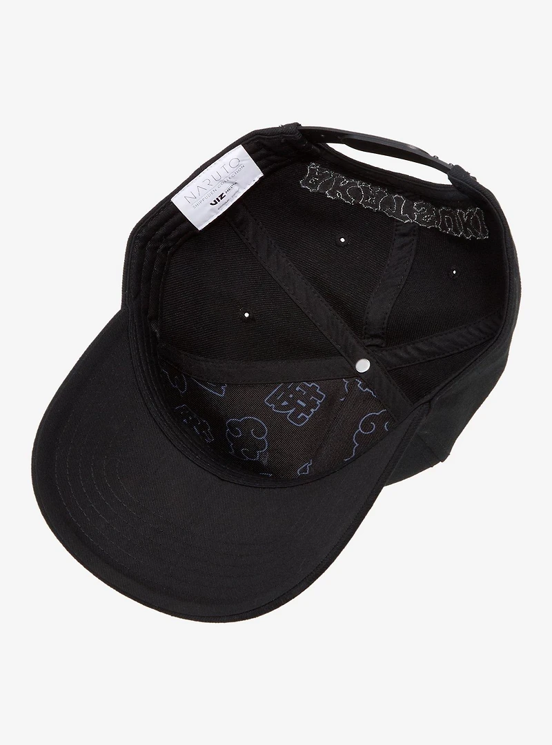 Naruto Akatsuki Cloud Black Ball Cap — BoxLunch Exclusive