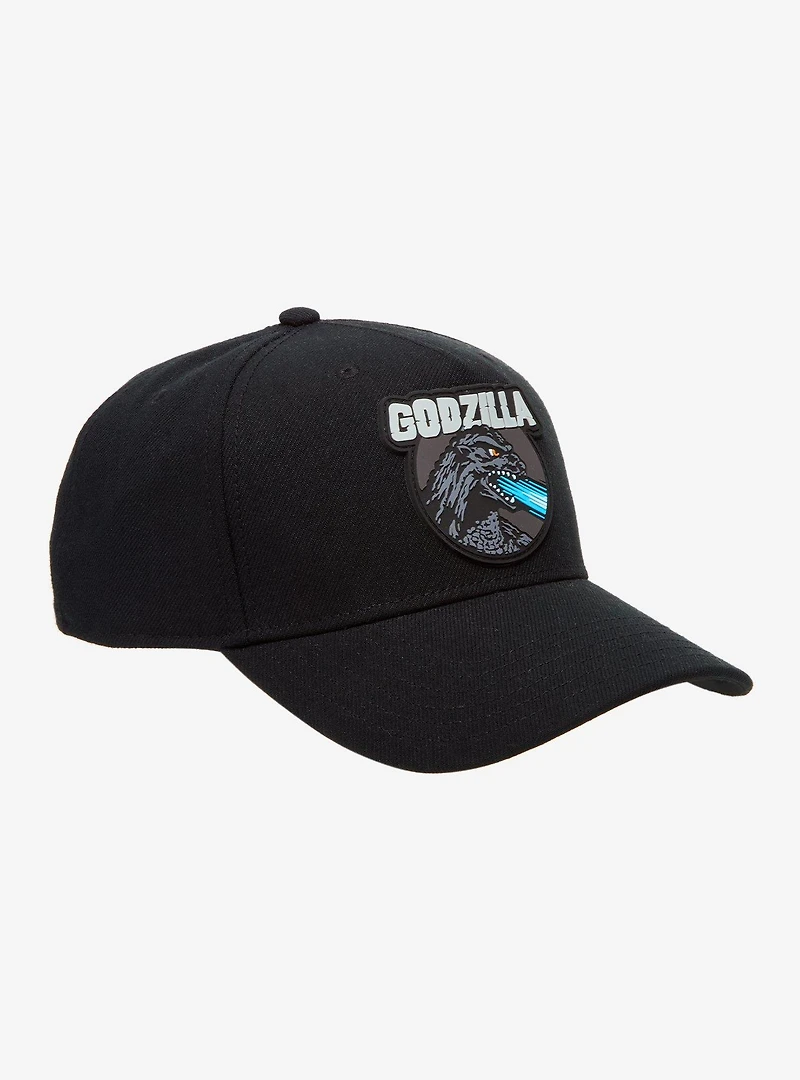 Godzilla Blue Flames Black Ball Cap — BoxLunch Exclusive