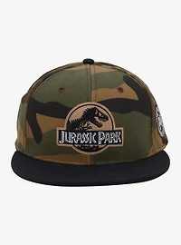 Jurassic Park Camo Ball Cap — BoxLunch Exclusive