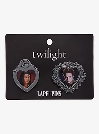 Twilight Edward & Jacob Portraits Enamel Pin Set - BoxLunch Exclusive