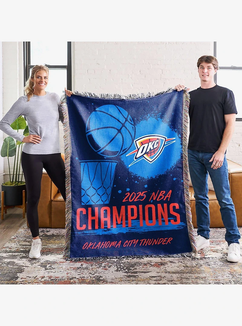 NBA Oklahoma City Thunder Victors Woven Tapestry