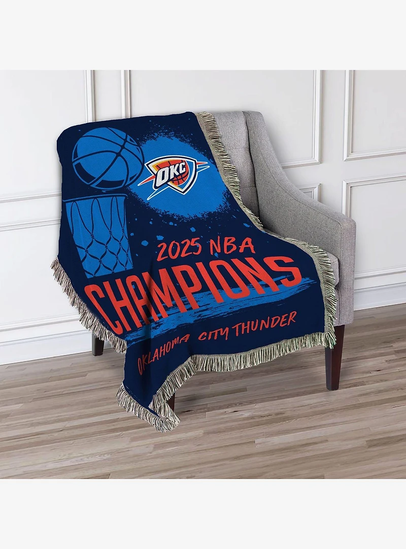 NBA Oklahoma City Thunder Victors Woven Tapestry