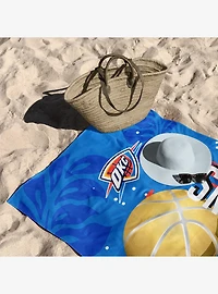 NBA Oklahoma City Thunder Blackboard Beach Towel