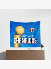 NBA Oklahoma City Thunder Banner Up Printed Wall Decor