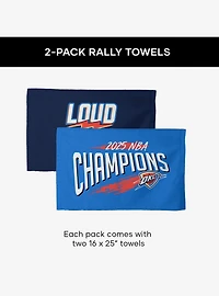 NBA Oklahoma City Thunder Shot Call 2-Pack Fan Towel