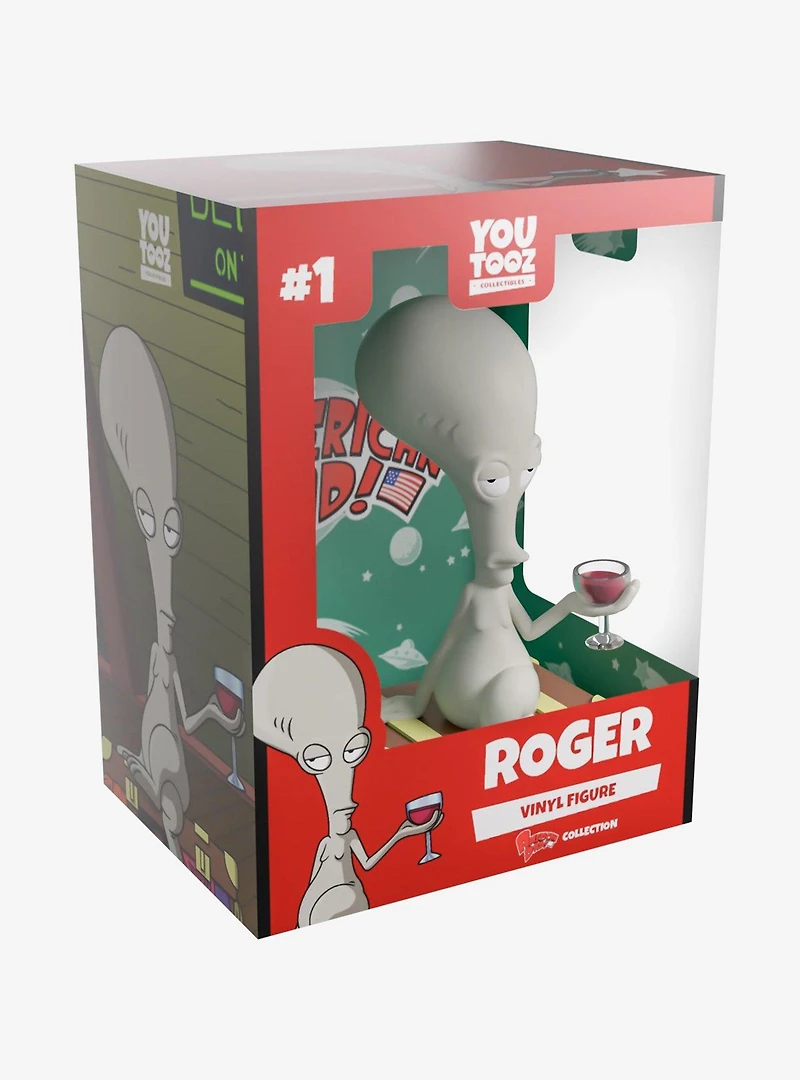 YouTooz American Dad Roger Vinyl Figure