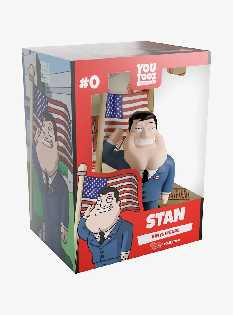 YouTooz American Dad Stan Vinyl Figure