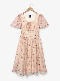 Disney Mickey & Minnie Mouse Valentine's Day Icons Smock Dress - BoxLunch Exclusive