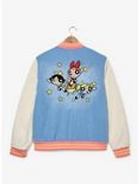 The Powerpuff Girls Denim Bomber Jacket — BoxLunch Exclusive