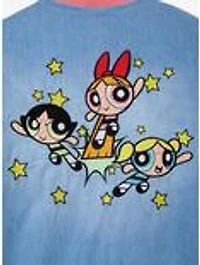 The Powerpuff Girls Denim Bomber Jacket — BoxLunch Exclusive