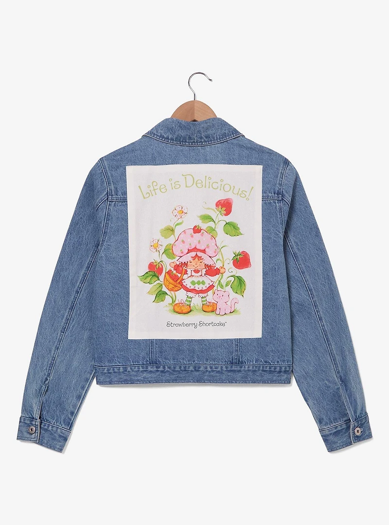 Strawberry Shortcake Women's Denim Jacket — BoxLunch Exclusive