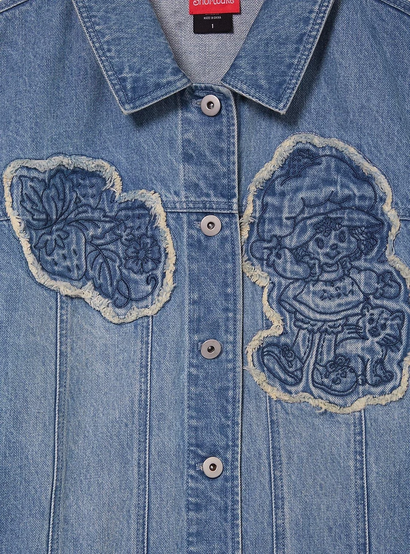 Strawberry Shortcake Women's Plus Denim Jacket — BoxLunch Exclusive