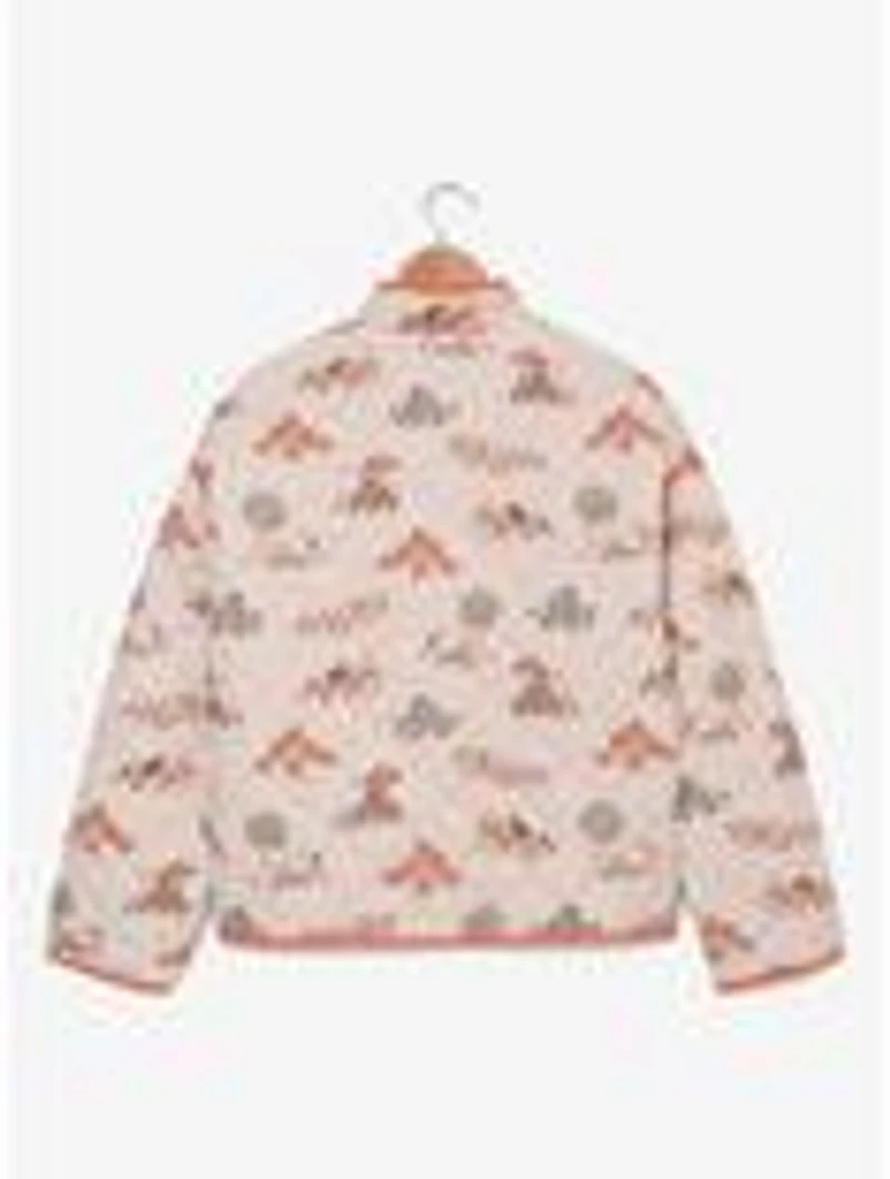 Disney Winnie the Pooh Veggie Garden Women's Quilted Jacket - BoxLunch Exclusive