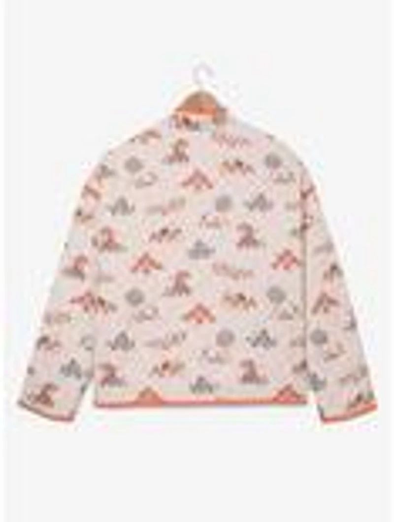 Disney Winnie the Pooh Veggie Garden Women's Plus Quilted Jacket - BoxLunch Exclusive