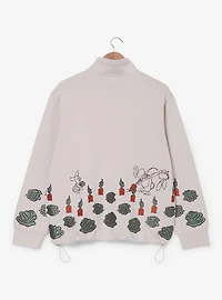 Disney Winnie the Pooh Veggie Garden Women's Quarter Zip Crewneck - BoxLunch Exclusive
