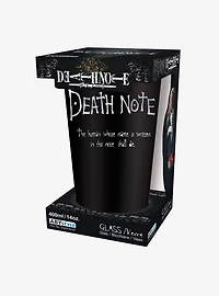 Death Note Drinking Glass