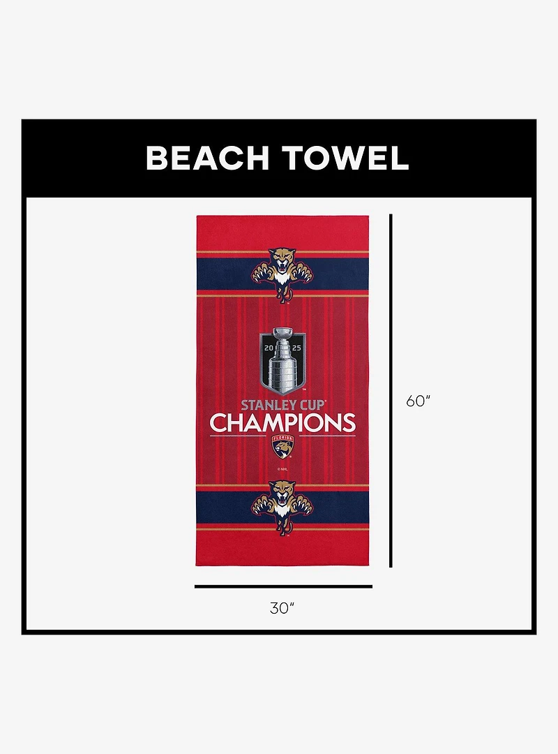 NHL Florida Panthers Unify Beach Towel