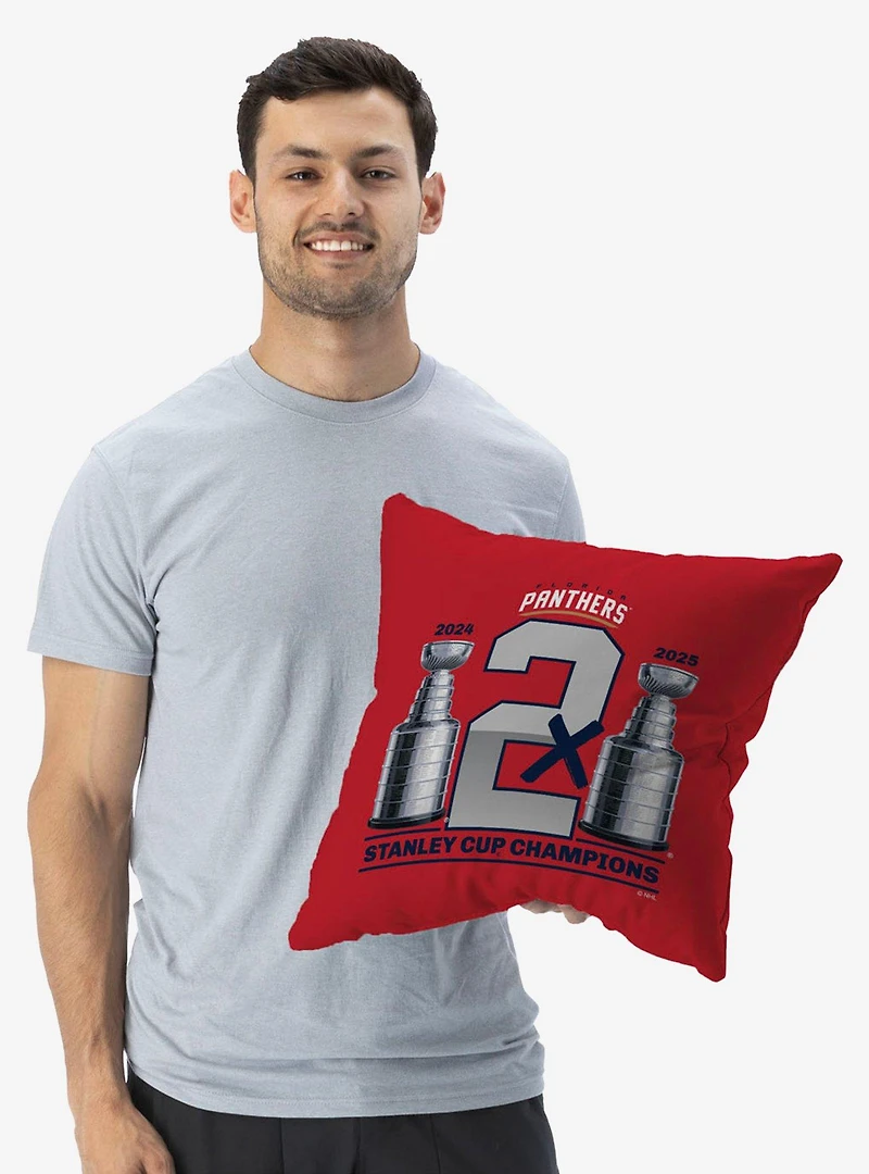 NHL Florida Panthers Stake Throw Pillow