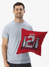 NHL Florida Panthers Stake Throw Pillow